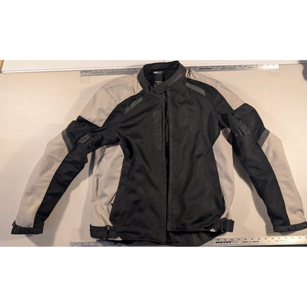 SPIDI Tek Net Tex Motorcycle Jacket - Men's XXL - Gray/Black - CE Class A Rated